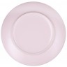 Набор обеденных тарелок simplicity, D26 см, розовые, 2 шт. (74069)
