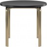 Столик кофейный ror, D50 см, латунь/черный (75278)