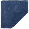Салфетка сервировочная из стираного льна синего цвета из коллекции essential, 45х45 см (73786)