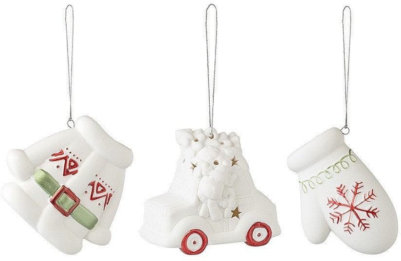 Набор ёлочных украшений с подсветкой classy ornaments из коллекции new year essential, 3 шт. (78331)