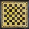 Шахматный ларец из янтаря с выдвижными ящиками (дуб) 50*50 (30844)