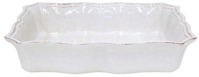 Блюдо для запекания IM521-WHI(SR301-00804A), керамика, white, CASAFINA BY COSTA NOVA