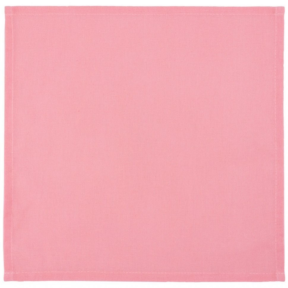 Комплект салфеток из 4х шт, "райский сад"40х40см,100%х/б ,белый+розовый SANTALINO (850-832-8)