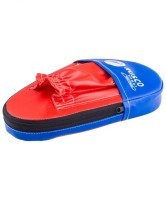 Лапы прямые, к/з, красный/синий, 34х20х20 см, пара (864497)