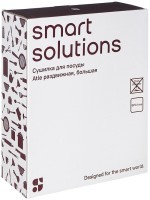 Сушилка для посуды atle раздвижная большая, белая (75754)