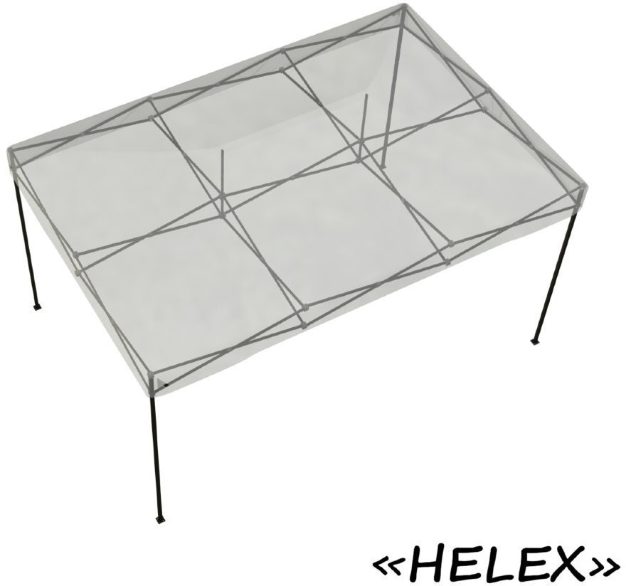 Шатер-гармошка Helex 4336 (54517)