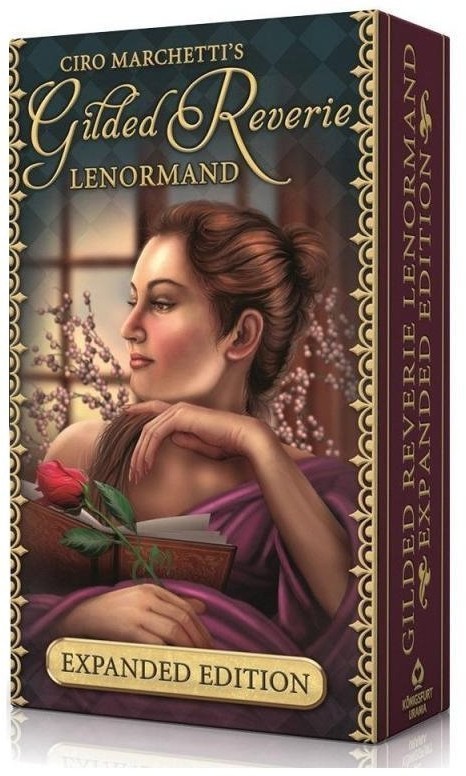 Карты Таро "Gilded Reverie Lenormand Expanded" US Games / Золотые Мечты Ленорман (расширенное издание) (33530)