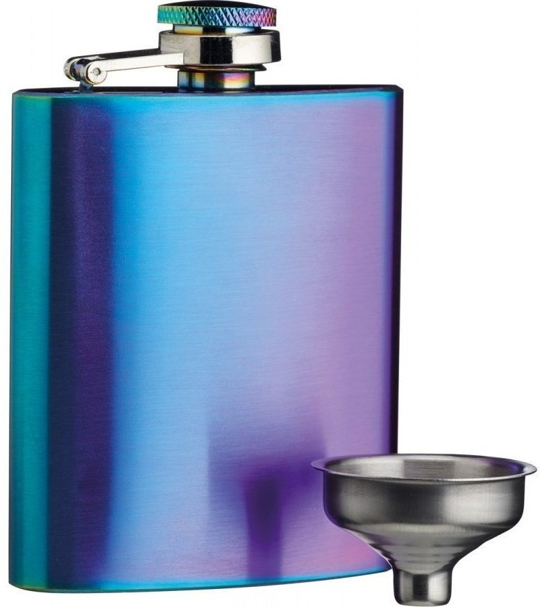 Kitchen Craft Фляжка с воронкой BarCraft BCHIPRBOW