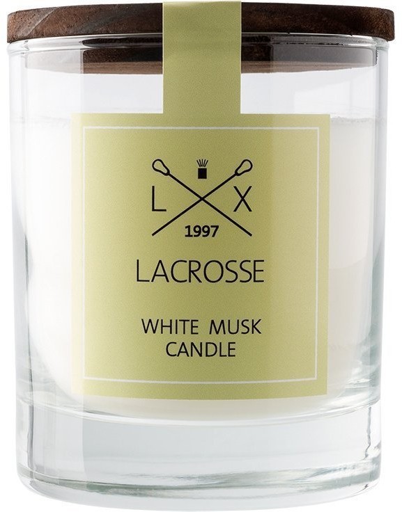 Свеча ароматическая lacrosse, white musk, 40 ч (55146)