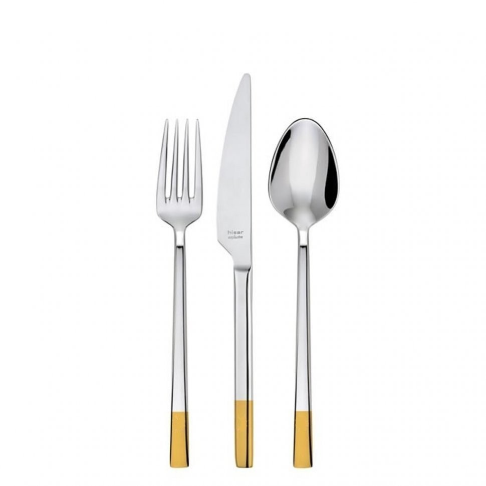 Набор столовых приборов MILANO GOLD 18 шт H55032