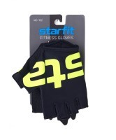 Перчатки для фитнеса WG-102, черный/ярко-зеленый (1525992)