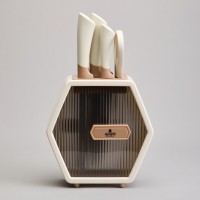 Набор ножей agness  на пластиковой подставке, 7 предметов (911-779)