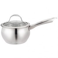 Ковш agness со стекл. крышкой серия apple 1,9 л. 16x9.5 см (937-351)