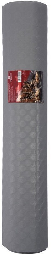 Противоскользящий коврик ПВХ Vortex Пятачки 2,4 мм 0,9х10 м серый 22166 (63325)