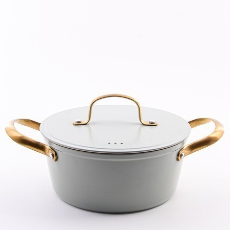 Кастрюля с крышкой алюминиевая 6,2 л VALENTINA (1133-1)