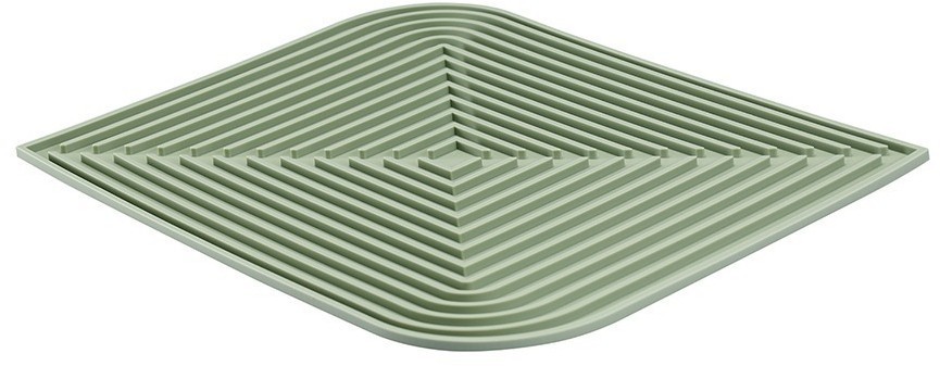 Коврик для сушки посуды dry flex, 34,6х44,6 см, шалфей (78436)