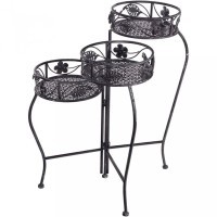 Подставка для цветов тройная коллекция &quot;magnifico&quot; 23*23*65 см Lefard (123-253)