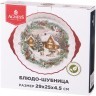 Блюдо-шубница 29*25*4,5 см. Agness (358-1937)