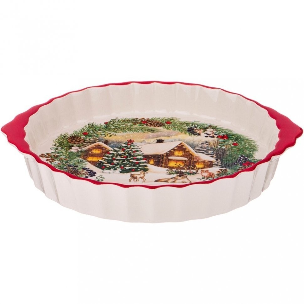 Блюдо-шубница 29*25*4,5 см. Agness (358-1937)