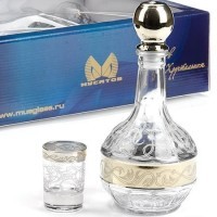 MS1022-500-04 Набор 7пр графин+стопка &quot;Шарм&quot; (х4) &quot; (1022+500/04)