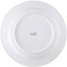 Набор обеденных тарелок soft ripples, D27 см, белые, 2 шт. (73511)