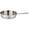 Сковорода agness professional 26*6 см, 3,2 л высококачественная нерж сталь 18/10 индукционное дно (936-325)