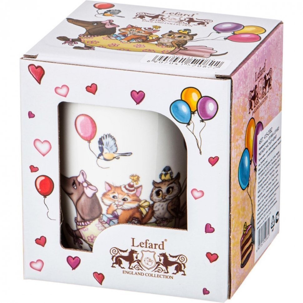 Кружка lefard "желаем счастья!" 400мл Lefard (415-2082)