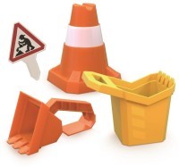 Игровой набор для песочницы &quot;Строитель&quot; , 4 предмета в наборе (E4097_HP)