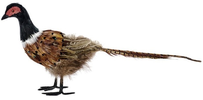 Декоративная птица AL71251, перо, искусственный материал, GOODWILL