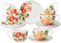 Чайный набор lefard &quot;fruit basket&quot; на 6 пер. 12 пр. 330 мл (104-961)