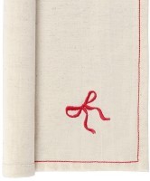 Салфетка сервировочная fancy bows бежевого цвета из коллекции essential, 45х45 см (79430)