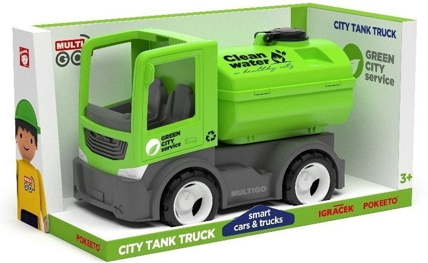 Городской грузовик с цистерной игрушка 22 см (27085EF-CH)