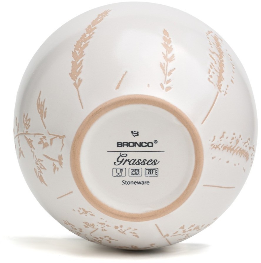 Набор салатников bronco "grasses" 4 шт. диаметр=14 см (191-340-1)