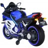 Детский электромотоцикл Ducati (12V, EVA, ручка газа, спидометр) (FT-921-BLUE-WHITE)
