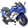 Детский электромотоцикл Ducati (12V, EVA, ручка газа, спидометр) (FT-921-BLUE-WHITE)
