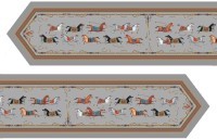 Дорожка &quot;passage&quot; 45х300см, 100% хлопок, серый ,твил c пропиткой Lefard (850-761-32)