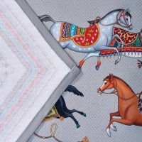 Дорожка &quot;passage&quot; 45х300см, 100% хлопок, серый ,твил c пропиткой Lefard (850-761-32)