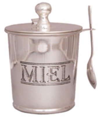 Емкость д/меда/джема PI2587/S, никель, посеребрение, silver plated, ROOMERS TABLEWARE