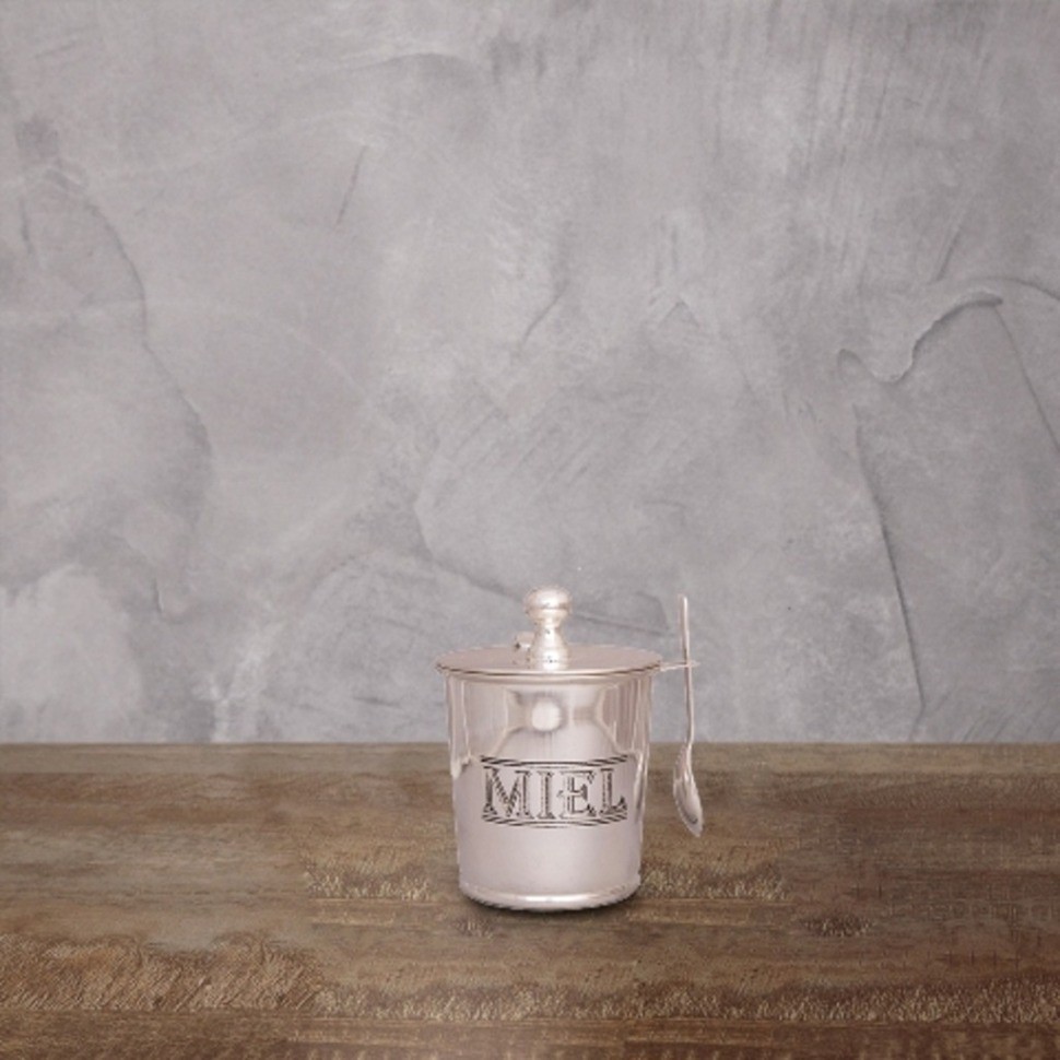 Емкость д/меда/джема PI2587/S, никель, посеребрение, silver plated, ROOMERS TABLEWARE