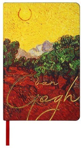 Ежедневник недатированный А5 Brauberg Vista Van Gogh 136 листов 111987 (2) (85863)