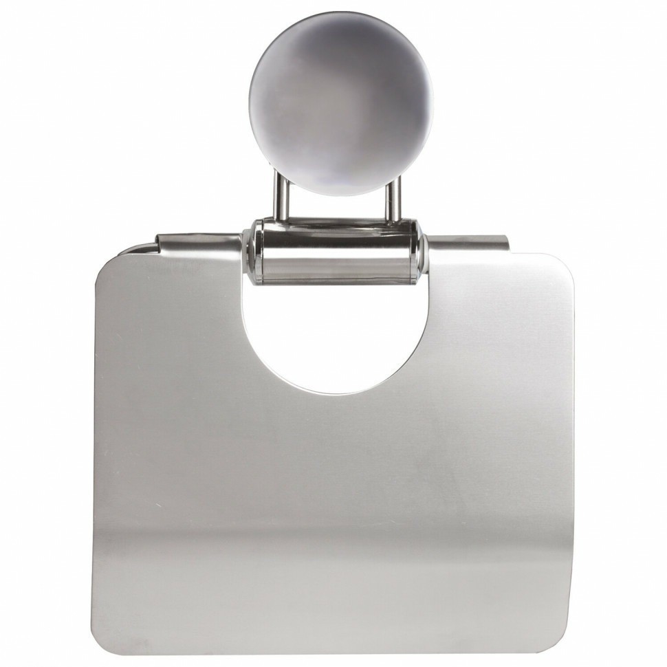 Держатель для бытовой туалетной бумаги Laima нержавеющая сталь зеркальный 601620 (90128)