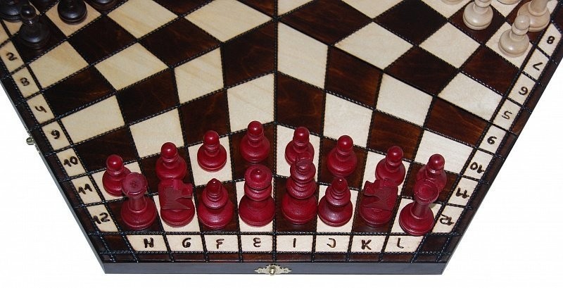 Шахматы "На троих" большие, Madon (32303)