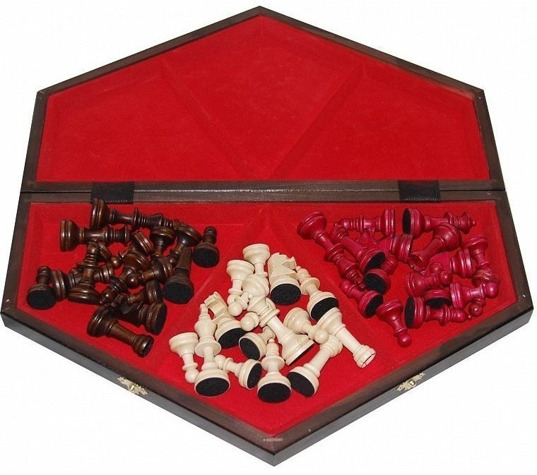 Шахматы "На троих" большие, Madon (32303)