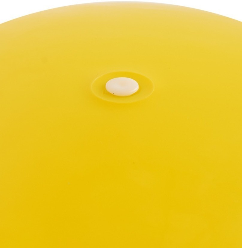 Фитбол детский с рожками GB-411 антивзрыв, 650 гр, желтый, 55 см (2103668)