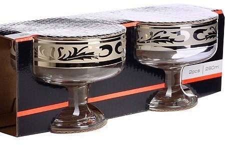 Набор 2-х креманок d=100 "Богемия" (х8) " (MS41016-01)