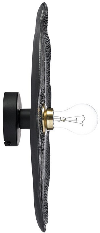 Светильник настенный wildflower, D46 см, черный (76511)