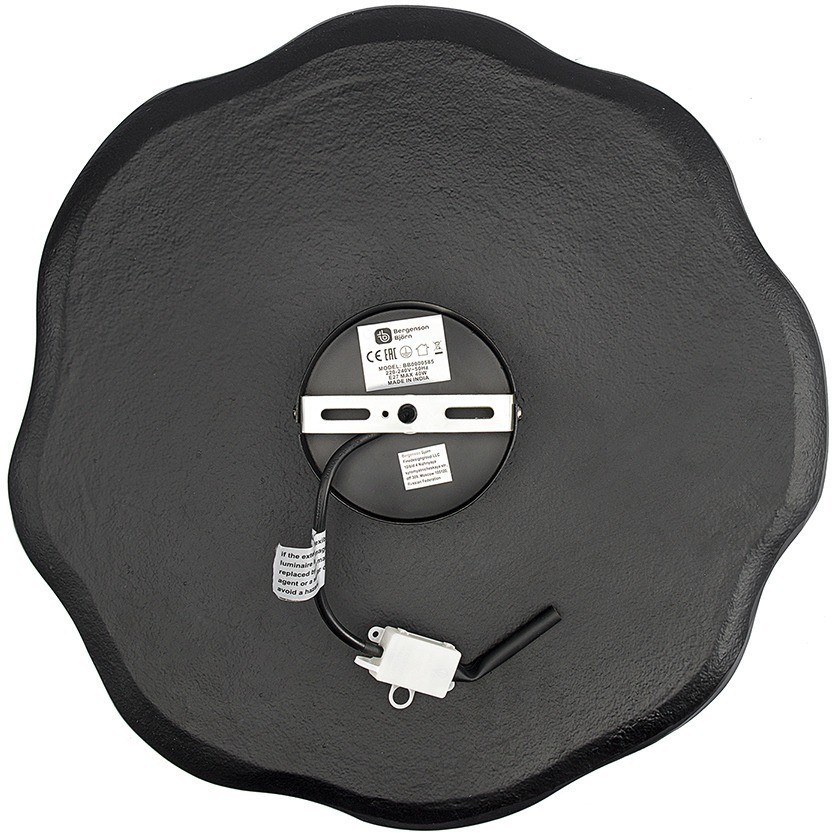 Светильник настенный wildflower, D46 см, черный (76511)