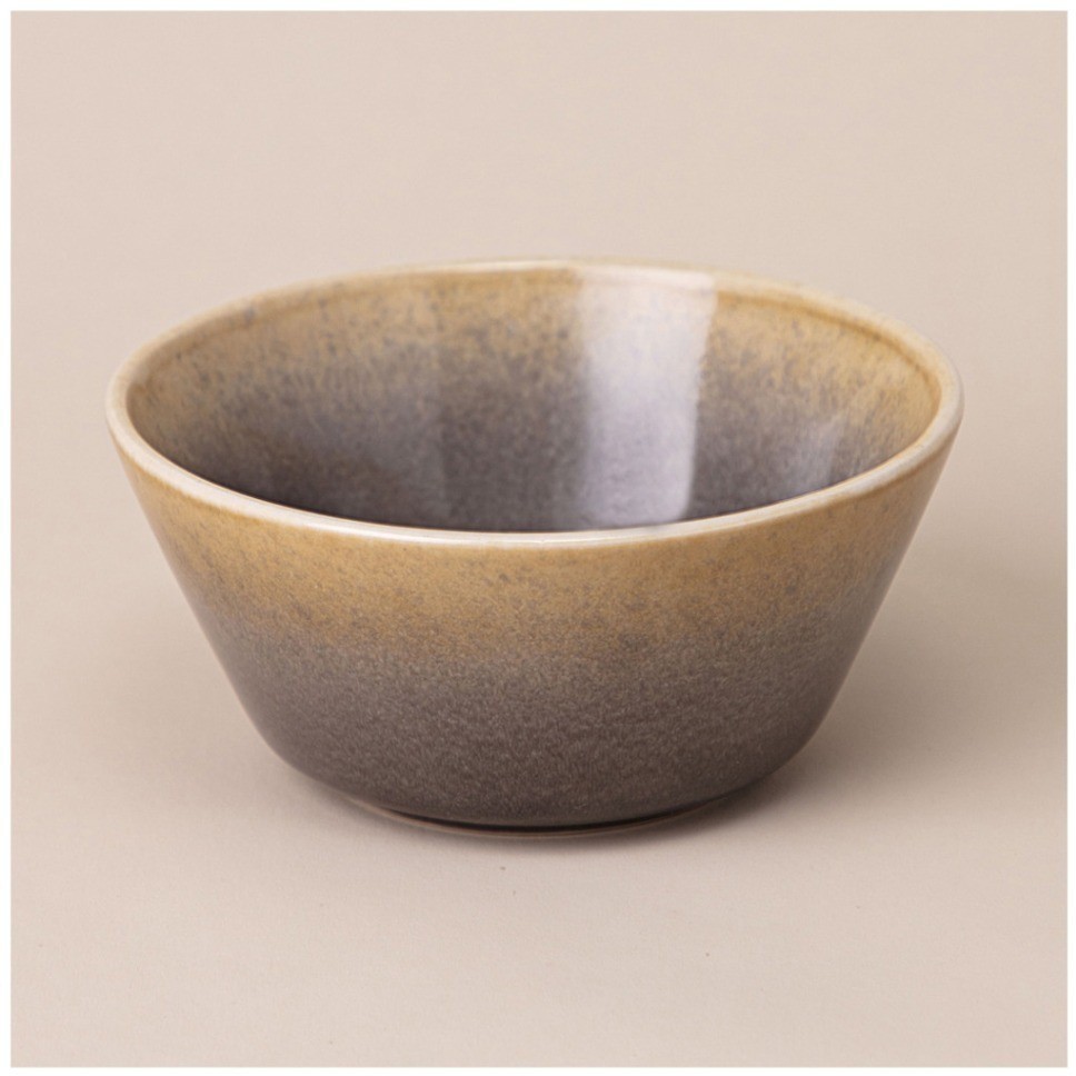 Салатник 15 см 615 мл, цвет: коричневый мал.уп.=6шт Lefard (191-300)