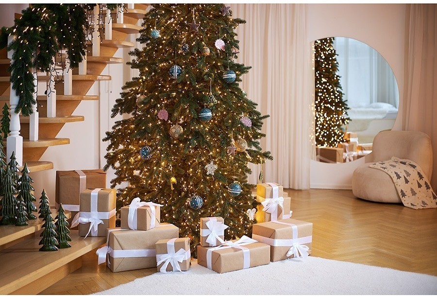 Набор ёлочных украшений christmas blink из коллекции new year essential, 3 шт. (78330)