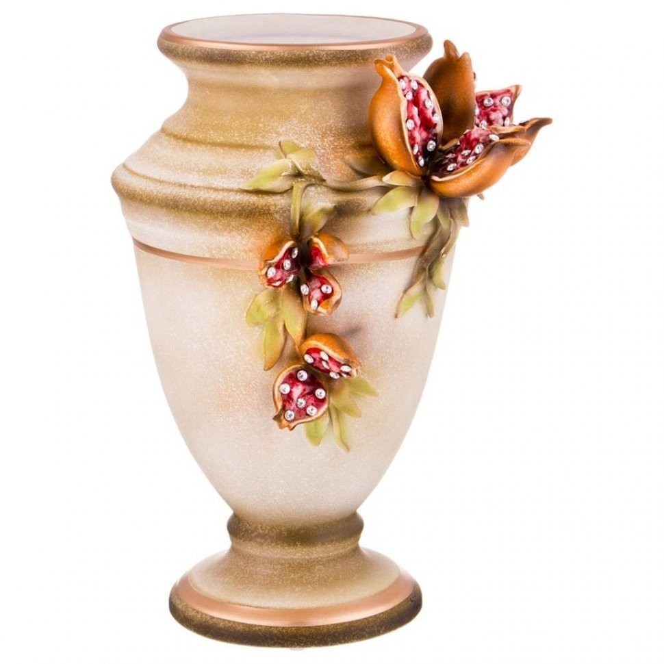 Декоративная ваза "гранаты" диаметр=20 см. высота=34 см. STELLA (341-225)